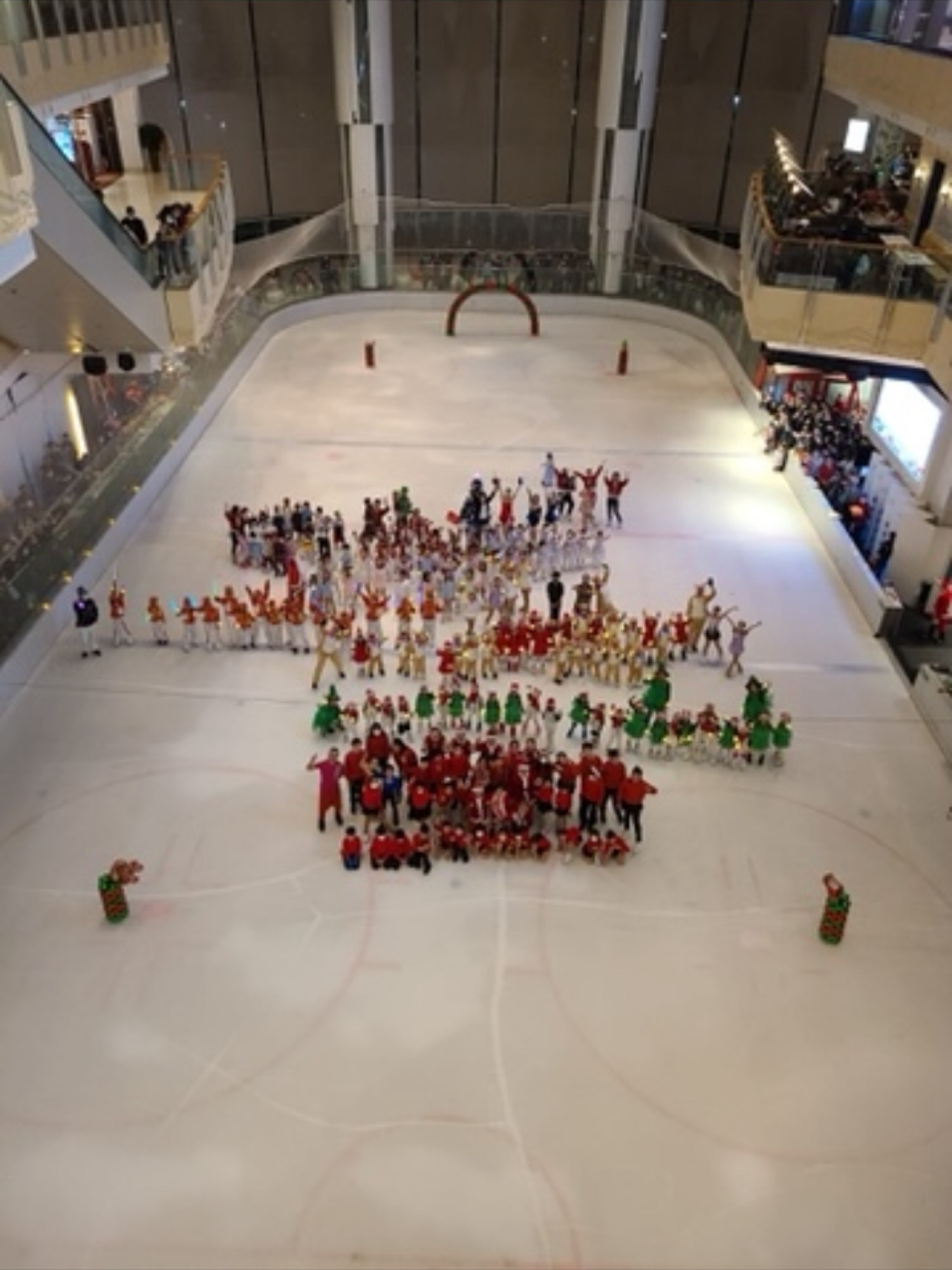A holiday show on the ice